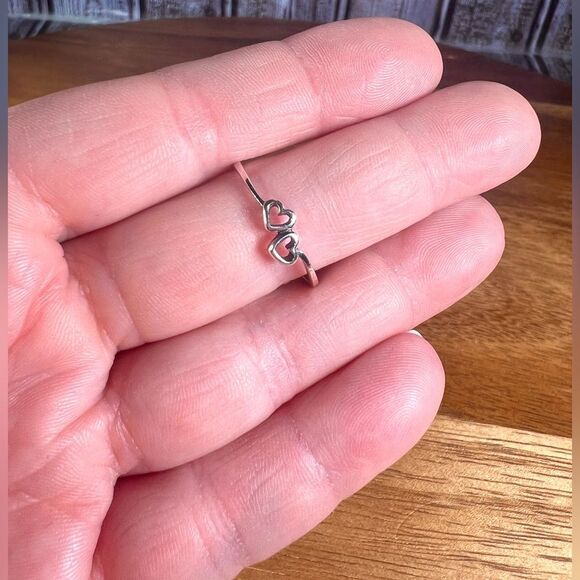 Heart Ring 925 Sterling Silver - Picture 3 of 3
